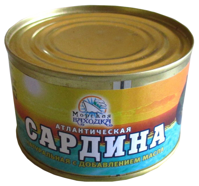 

Сардина Морская находка атлантическая 240 г