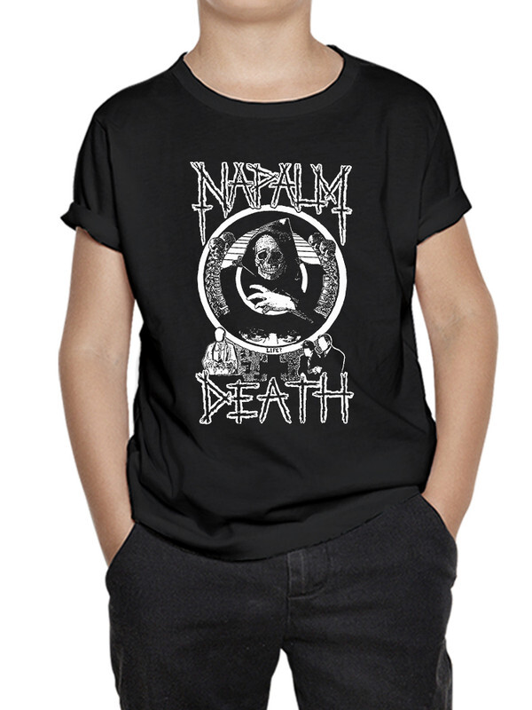 фото Футболка д/мальч. dreamshirts studio napalm death ь цв. черный р.98