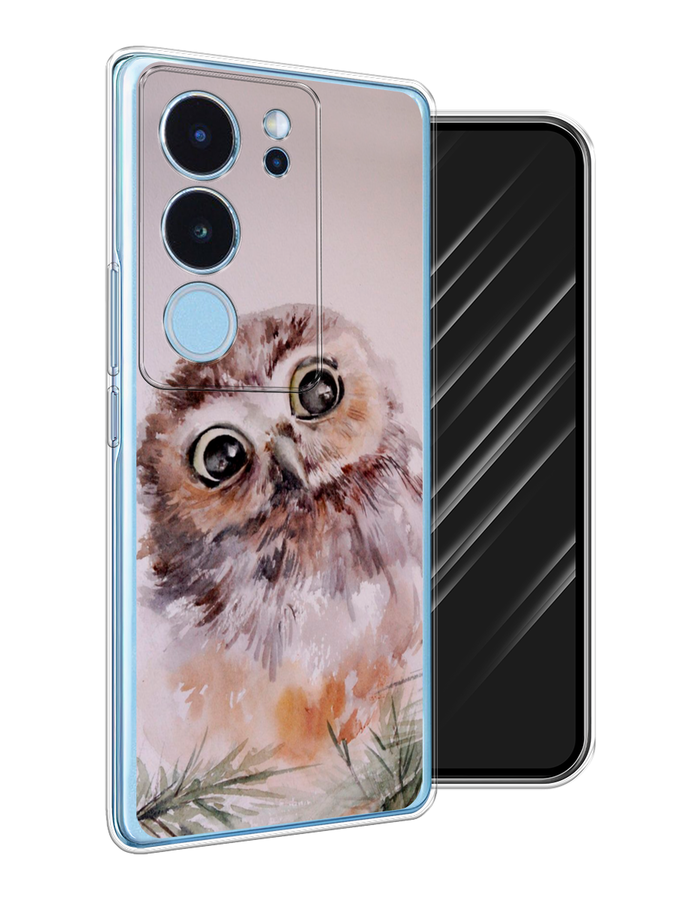 

Чехол Awog на Vivo V29 "Сова на розовом", Розовый;коричневый, 269350-1
