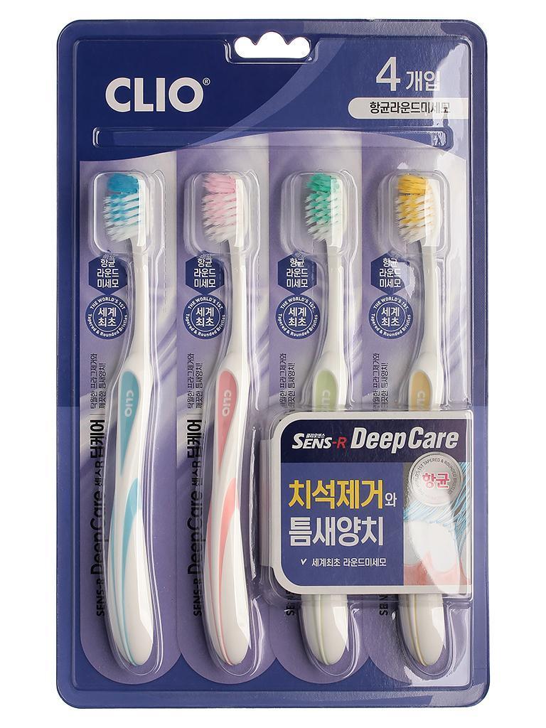 фото Зубная щетка набор clio sens-r deep care set 4