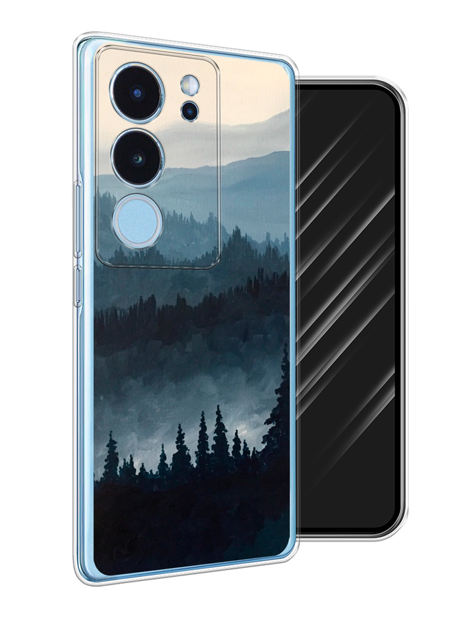 

Чехол Awog на Vivo V29 "Туманные горы", Бежевый;серый;черный, 269350-1