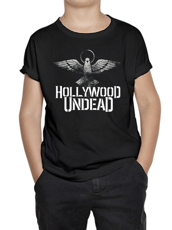 

Футболка детская DreamShirts Studio Hollywood Undead, цв.черный р.158, Hollywood Undead