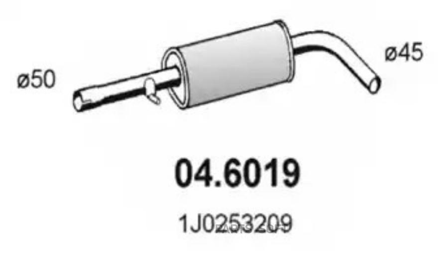 

Резонатор ASSO 04.6019