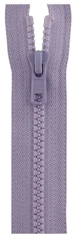 

Застежка-молния YKK 4335956/50, 553 пастельно-сиреневый тип 5 (5,7мм), разъемная, 50см