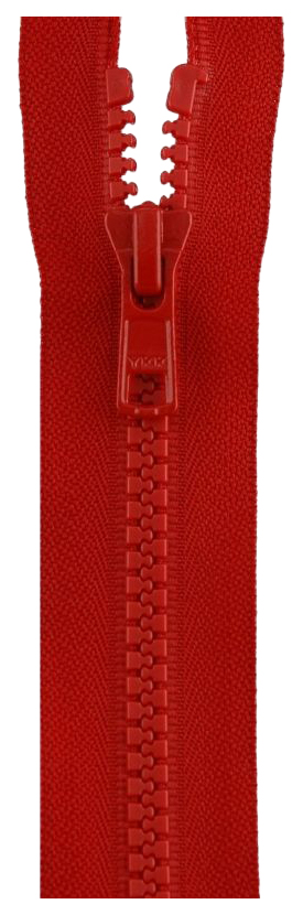 

Застежка-молния YKK 4335956/50, 519 темно-красный тип 5 (5,7мм), разъемная, 50см