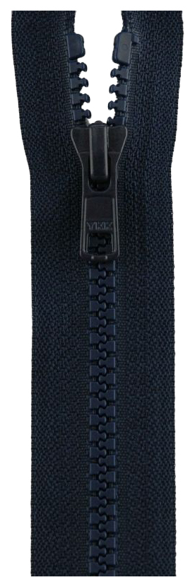 

Застежка-молния YKK 4335956/50, 058 темно-синий тип 5 (5,7мм), разъемная, 50см