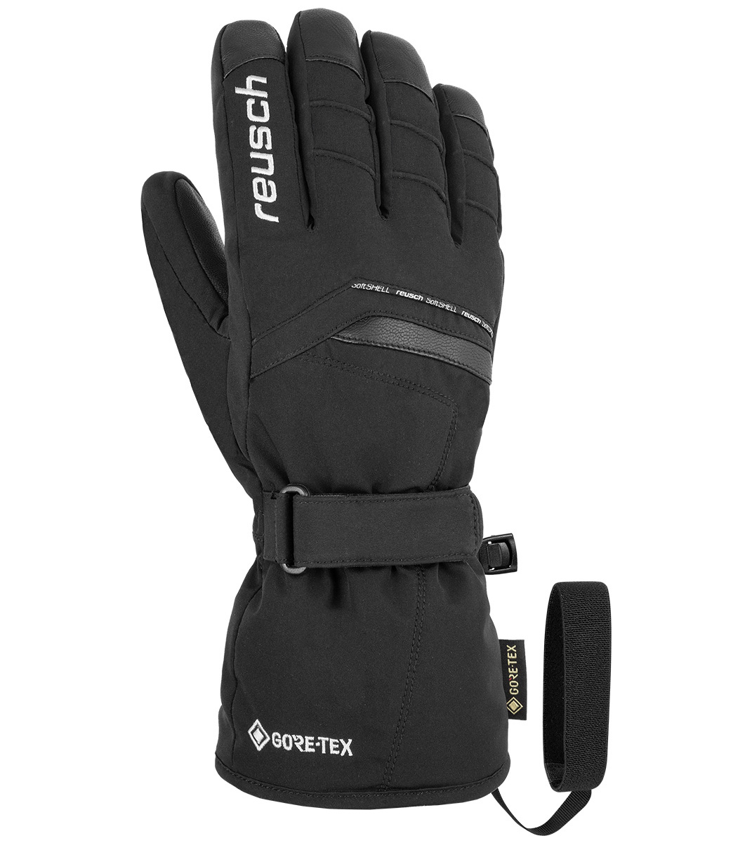 фото Перчатки reusch manni gtx, 2022, black/white, 8 inch