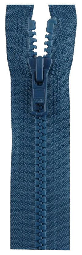 

Застежка-молния YKK 4335956/35, 839 джинсово-голубой тип 5 (5,7мм), разъемная, 35см, Синий