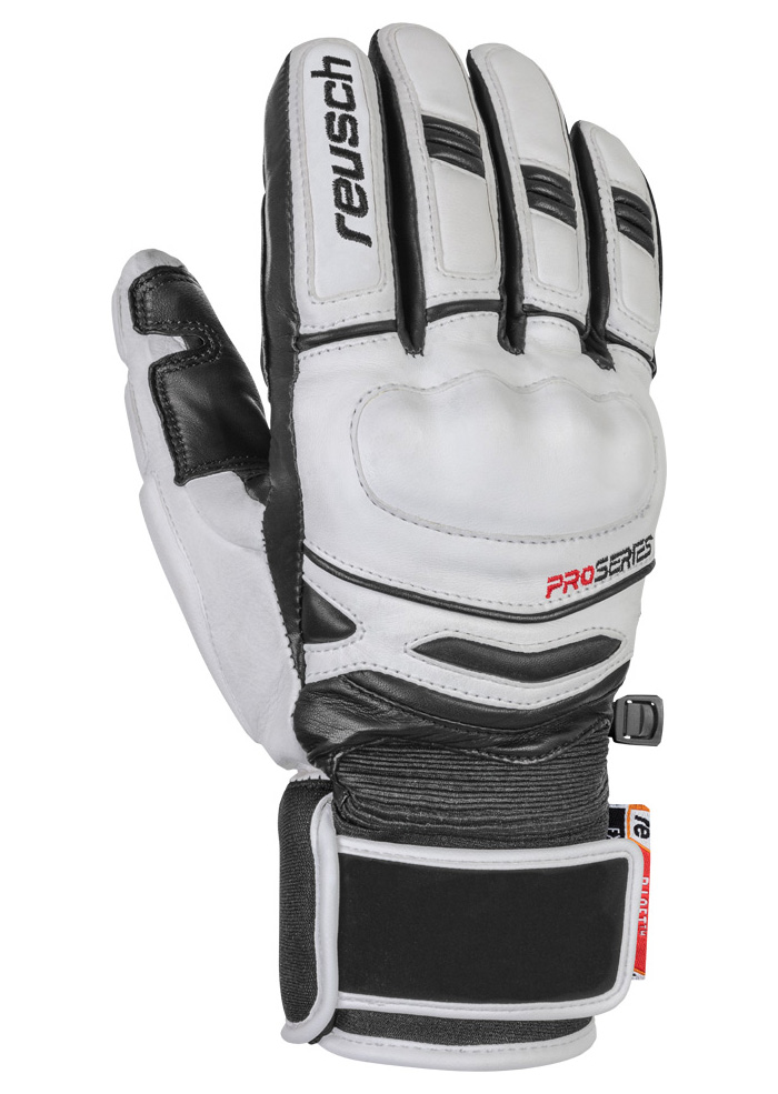 фото Перчатки reusch world champ, 2022, white/black, 9.5 inch