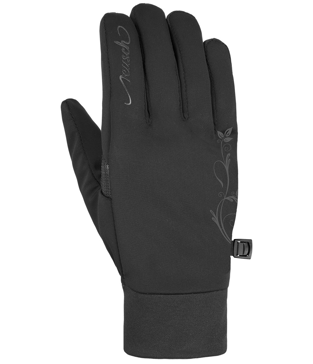 фото Перчатки reusch saskia touch-tec, 2022, black/black, 6 inch