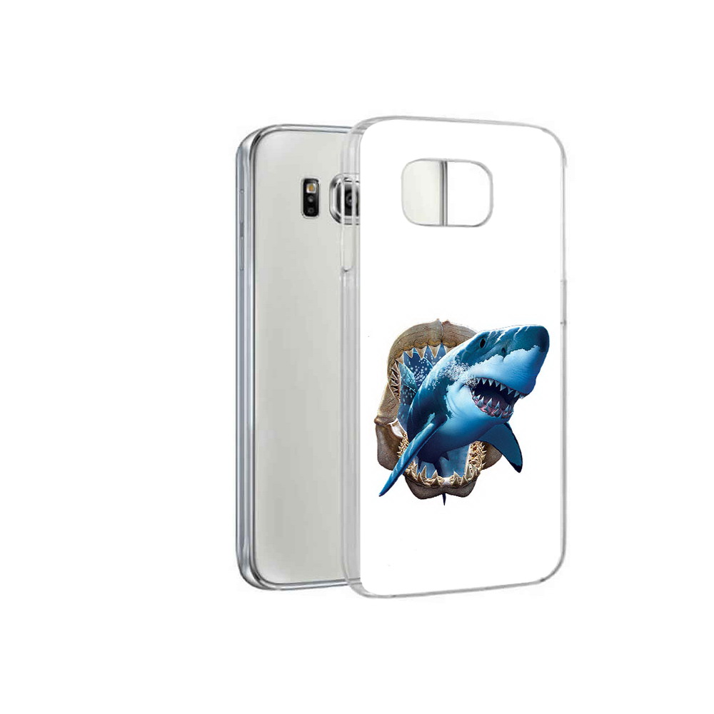 

Чехол MyPads Tocco для Samsung Galaxy S6 челюсти (PT12300.506.675), Прозрачный, Tocco