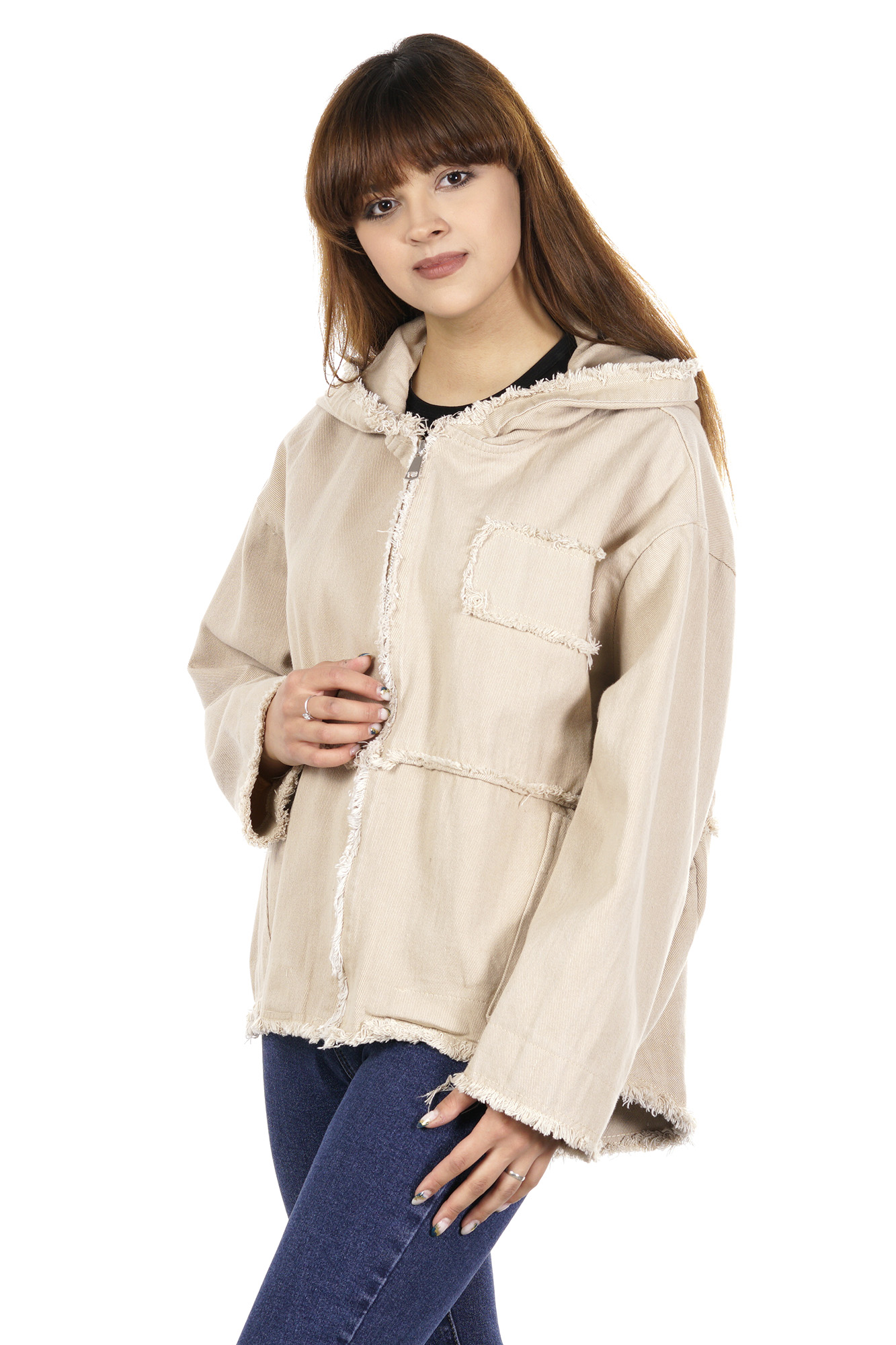 

Ветровка женская МОСМЕХА 8021939 бежевая 46 RU, 8021939