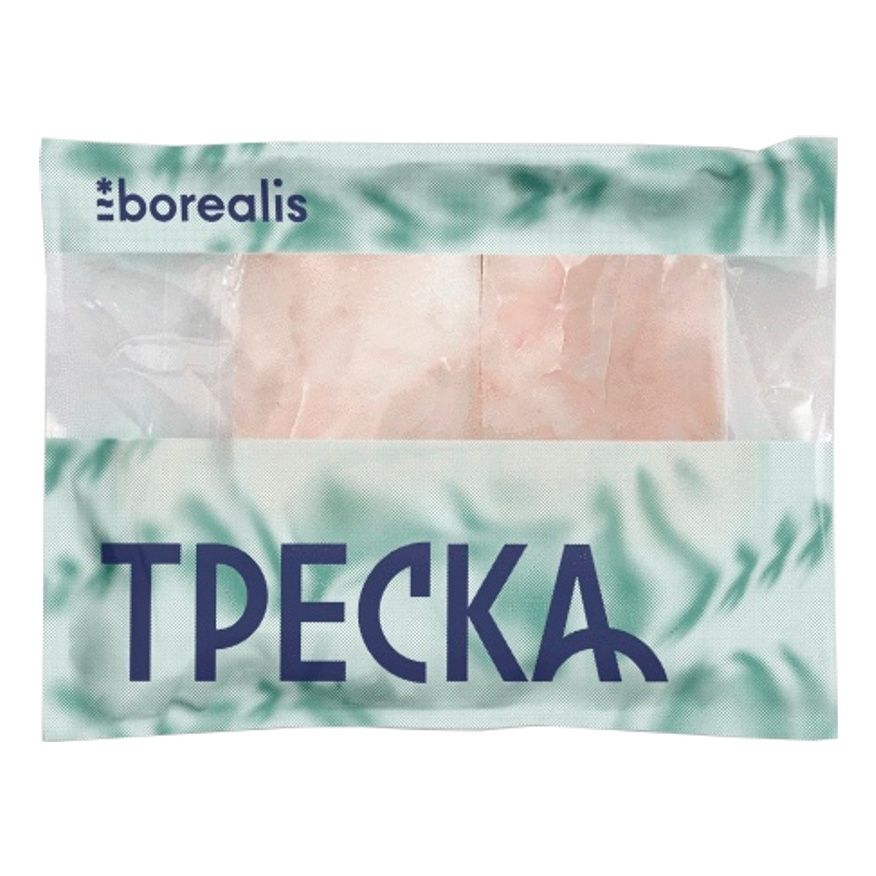 

Треска Borealis замороженная филе без кожи 300 г