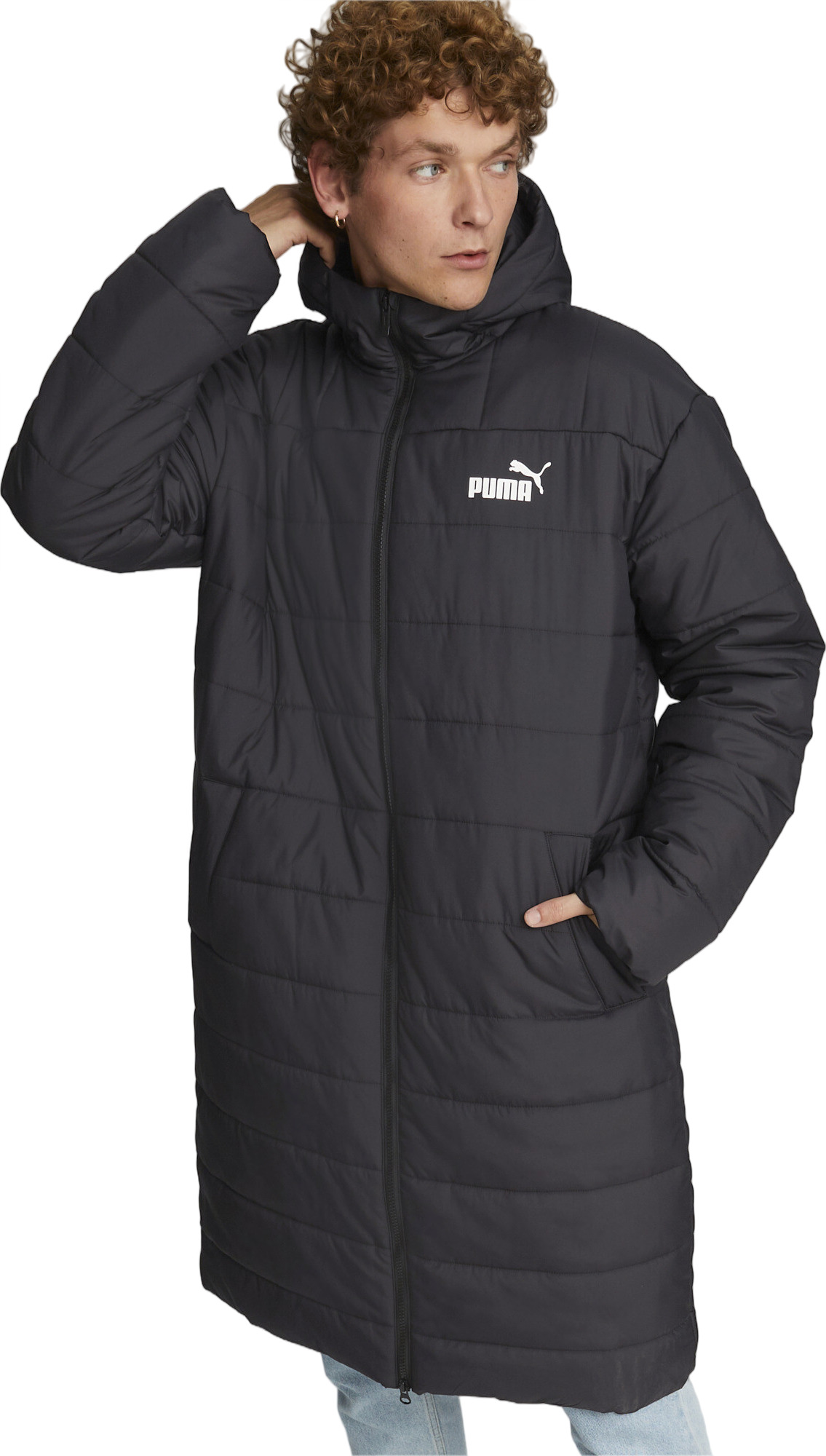

Куртка мужская PUMA Ess+ Hooded Padded Coat черная S, Черный, Ess+ Hooded Padded Coat