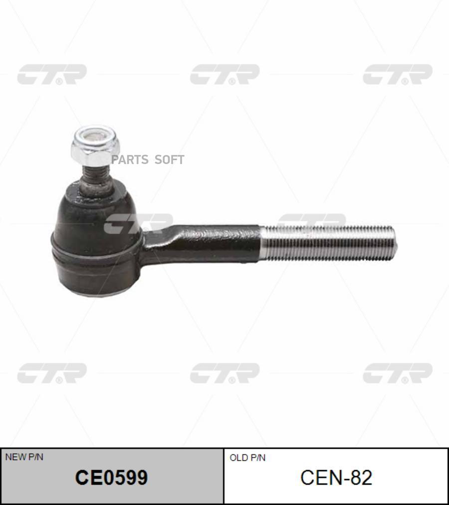 

Наконечник рулевой тяги внутр nissan: terrano 86-96, d21 pic up 85-98