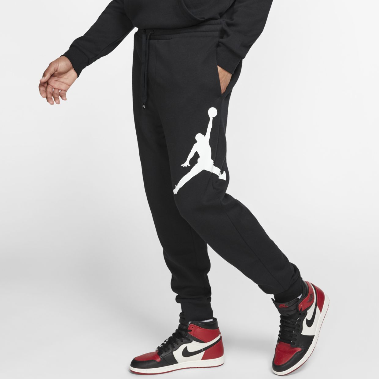 

Спортивные брюки мужские Nike M J Jumpman Logo Flc Pant черные XL, Черный, M J Jumpman Logo Flc Pant