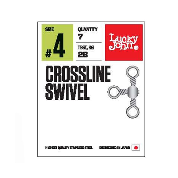 

Вертлюги трехстор. LJ Pro Series CROSSLINE SWIVEL 010 10шт.