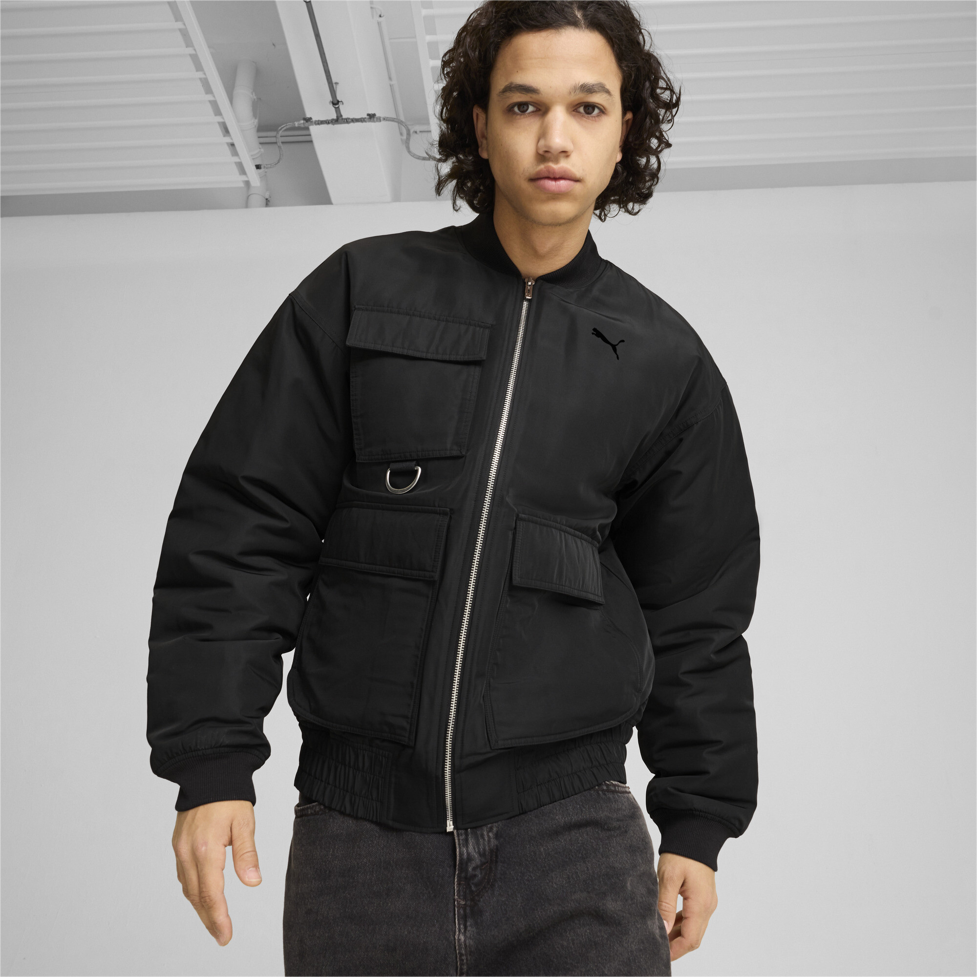 

Бомбер унисекс PUMA Bomber Jacket черный XXL, Bomber Jacket