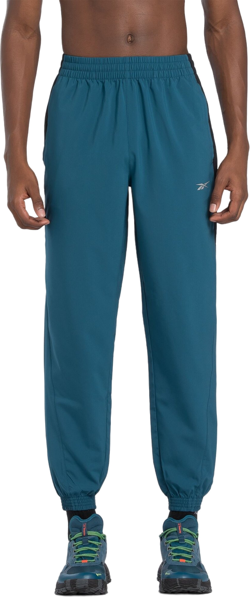 

Спортивные брюки мужские Reebok RUNNING PANT синие M, Синий, RUNNING PANT