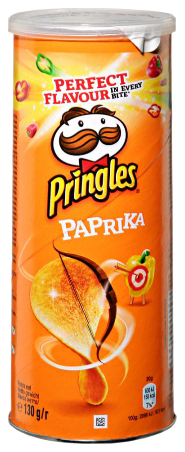 фото Чипсы картофельные pringles со вкусом паприки 130 г