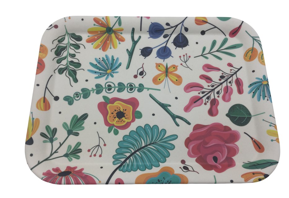 

Поднос Summer flowers 33x25 см