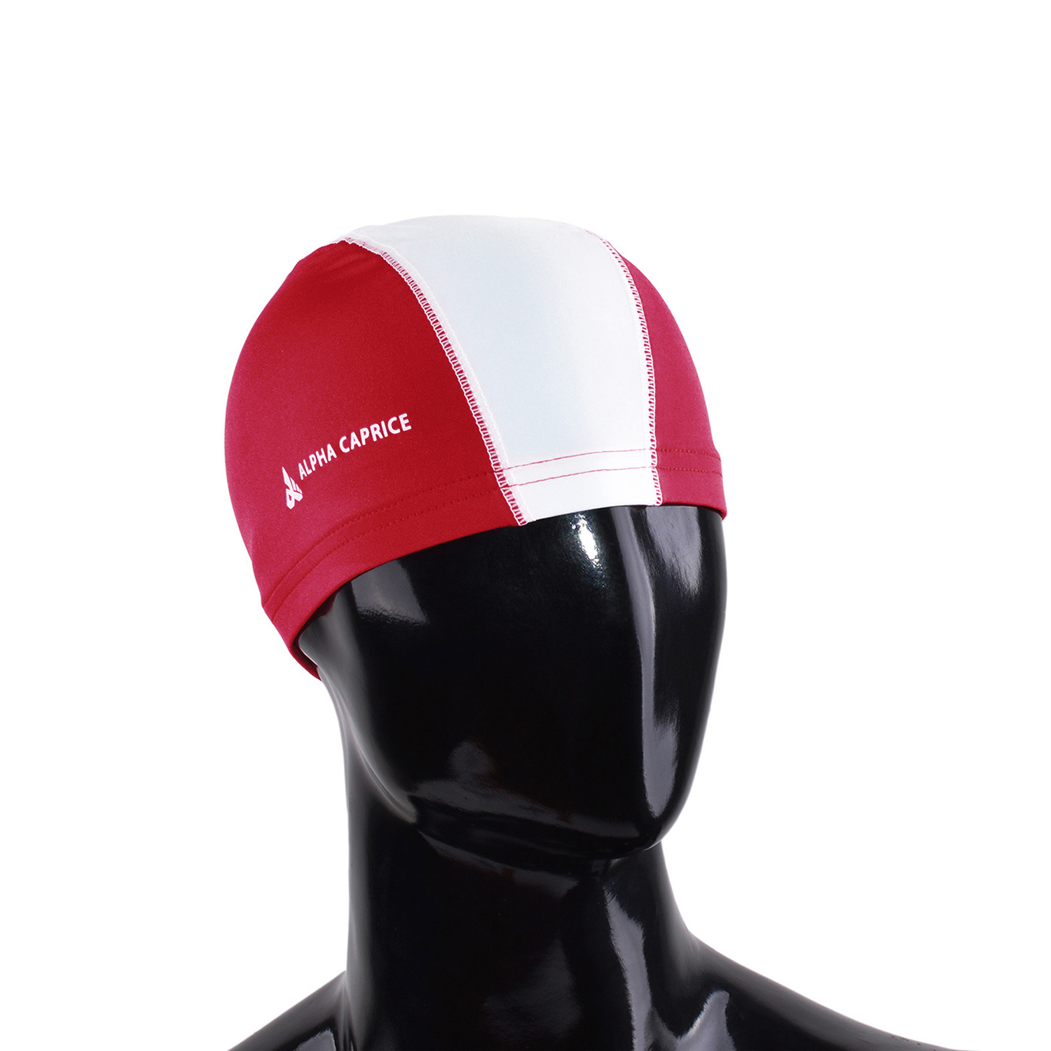 

Шапочка для плавания Alpha Caprice Cap двухцветная (083d), Красный;белый, Cap