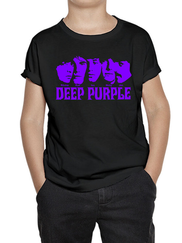 фото Футболка д/мальч. dreamshirts studio deep purple е цв. черный р.98