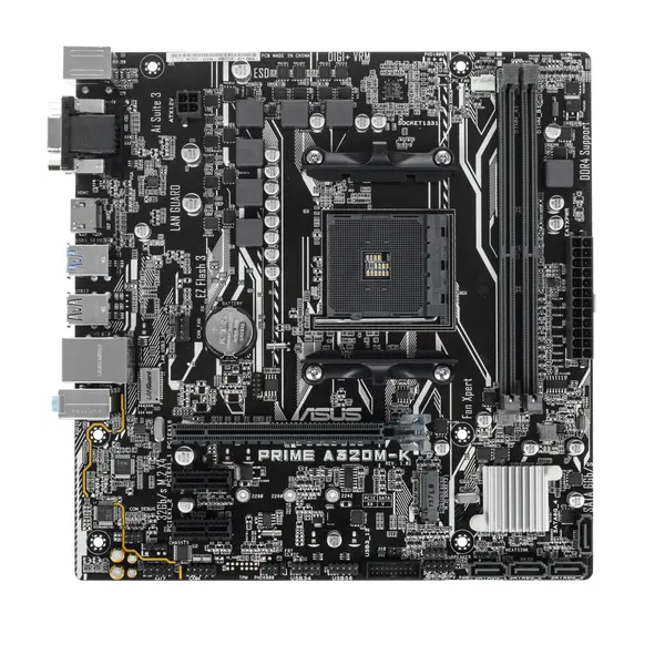

Материнская плата ASUS PRIME A320M-K (90MB0TV0-M0EAY0), PRIME A320M-K