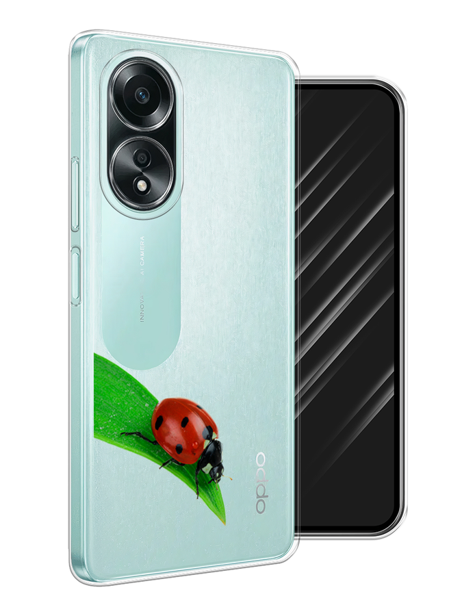 

Чехол Awog на Oppo A58 4G "На счастье", Белый;красный;зеленый, 2514950-1