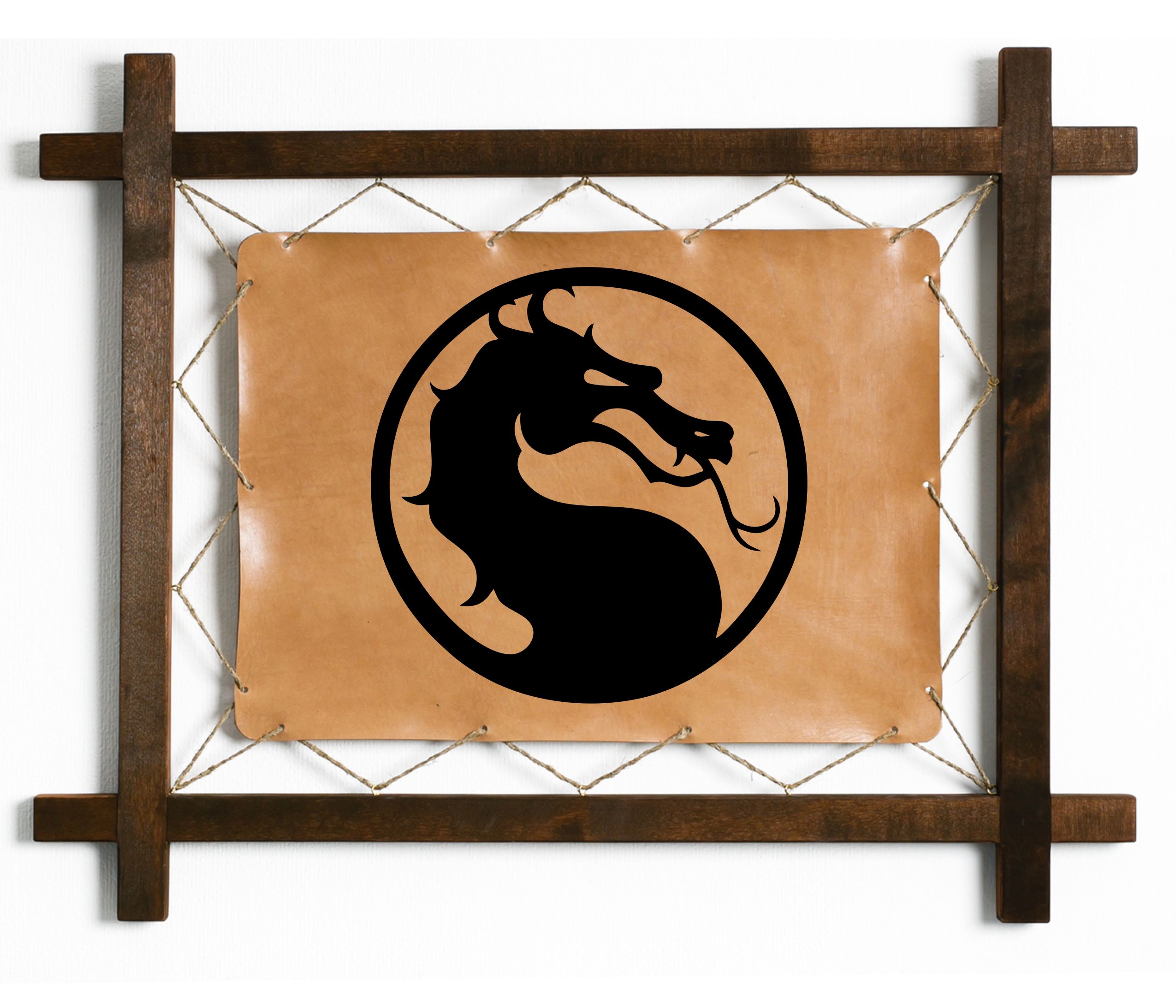 

Картина BoomGift Mortal Kombat , гравировка на натуральной коже, 826