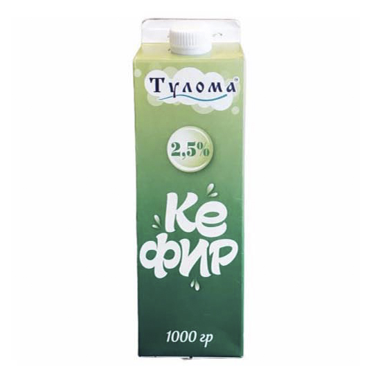 

Кефир Тулома 2,5% 1 л