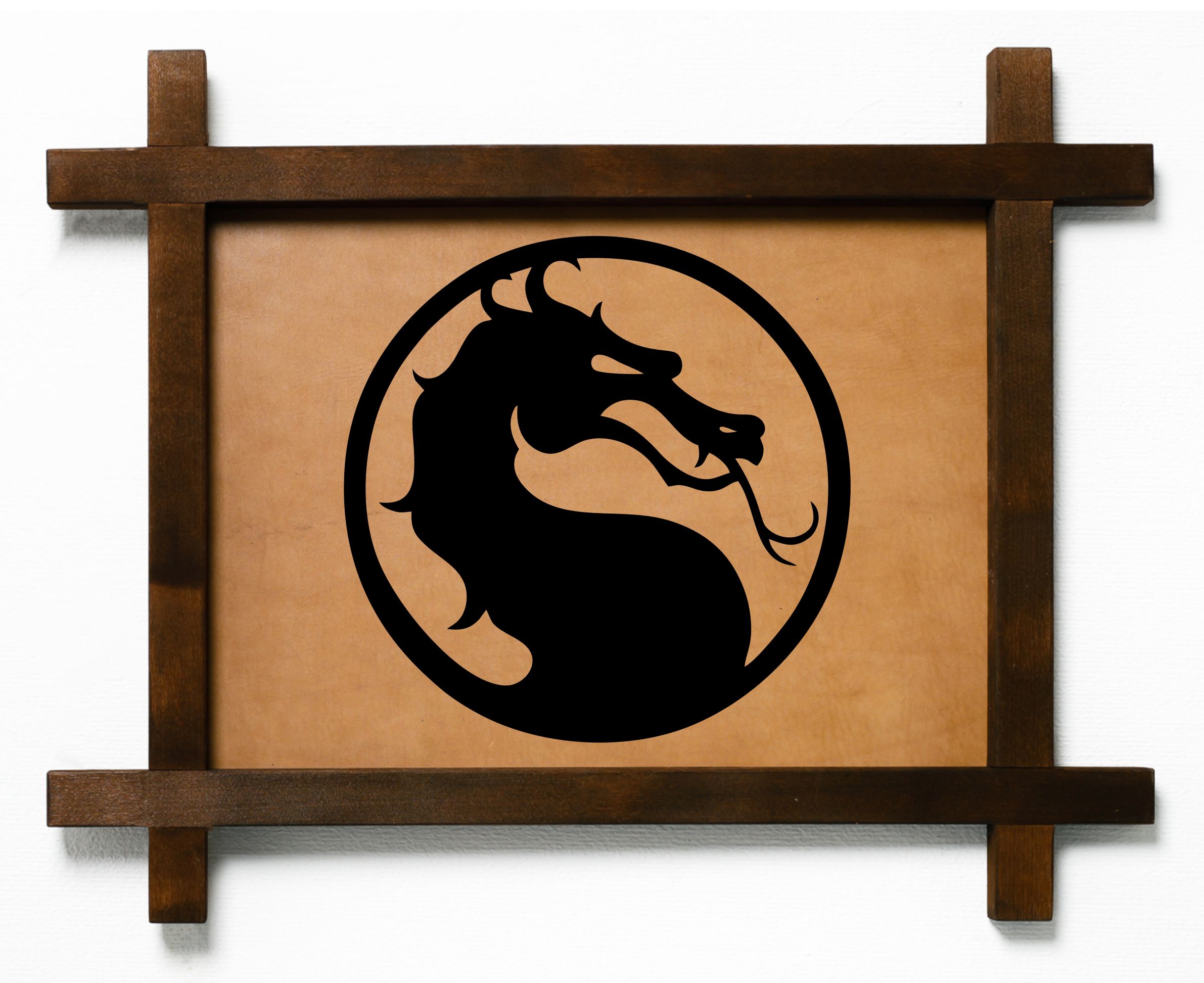 

Картина BoomGift Mortal Kombat , гравировка на натуральной коже, 826