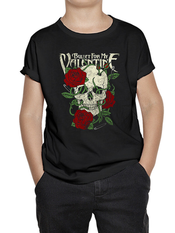 фото Футболка д/мальч. dreamshirts studio bullet for my valentine б цв. черный р.98