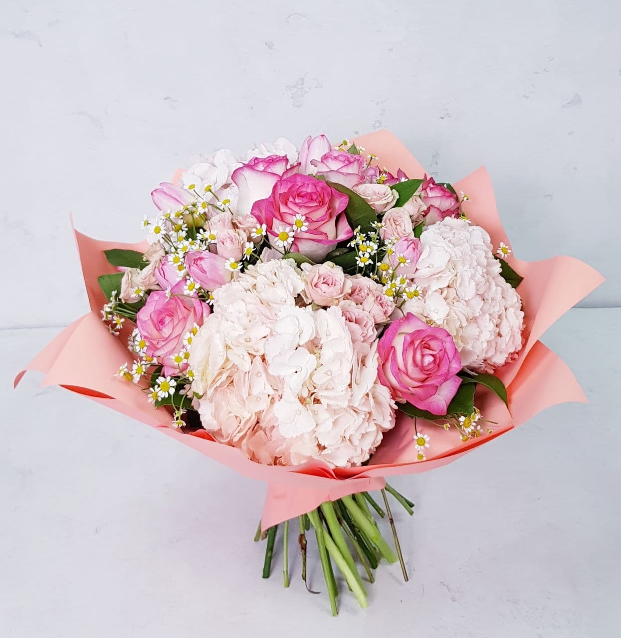 

Букет роз 30 шт Sfloristic "Розовый сад" , 36 см