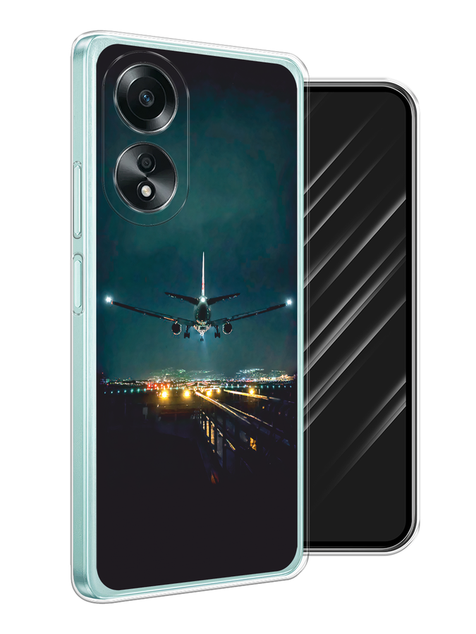 

Чехол Awog на Oppo A58 4G "Ночной рейс", Черный, 2514950-1