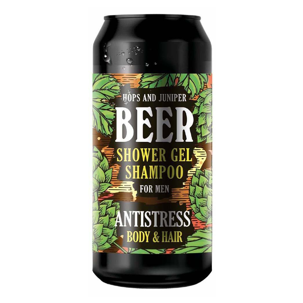 

Гель-шампунь Vilsen Antistress Hops & Juniper Пивной 2в1 мужской с экстрактом хмеля 400 мл