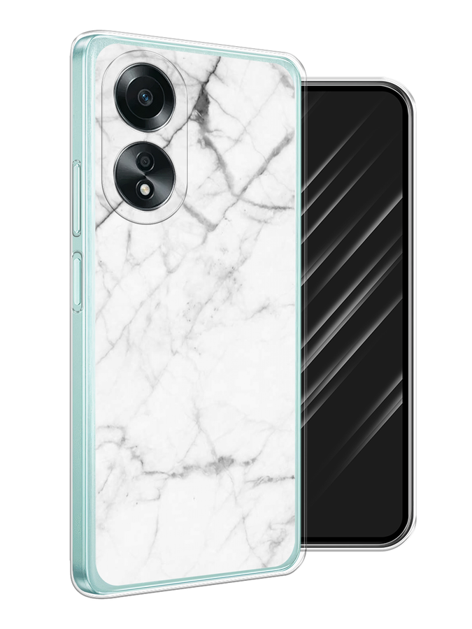 

Чехол Awog на Oppo A58 4G "Светлый мрамор", Серый, 2514950-1