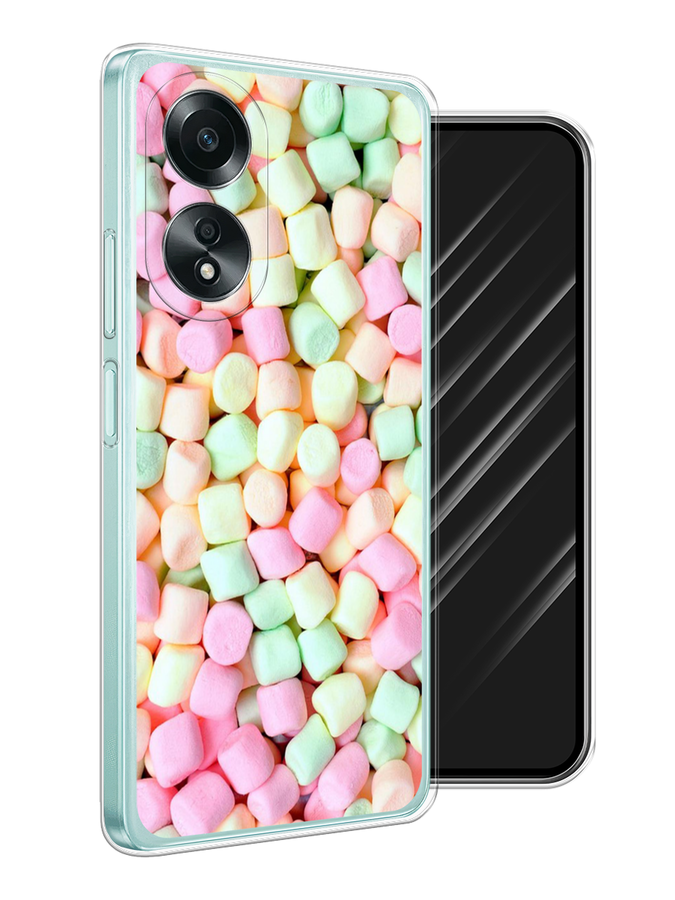 

Чехол Awog на Oppo A58 4G "Marshmallows", Зеленый;желтый;розовый, 2514950-1