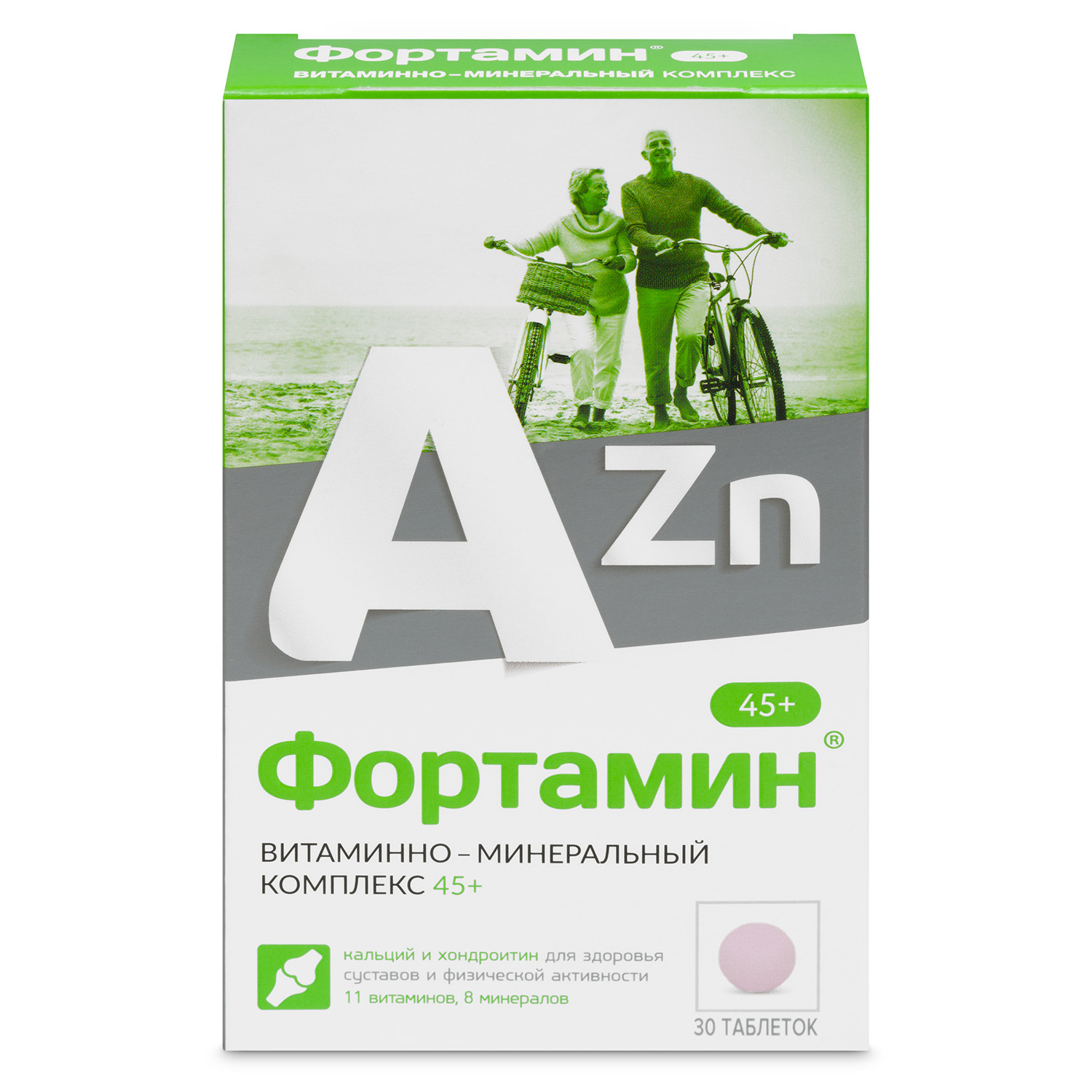 

Витаминно-минеральный комплекс ВТФ Фортамин, таблетки, 30 шт, Фортамин