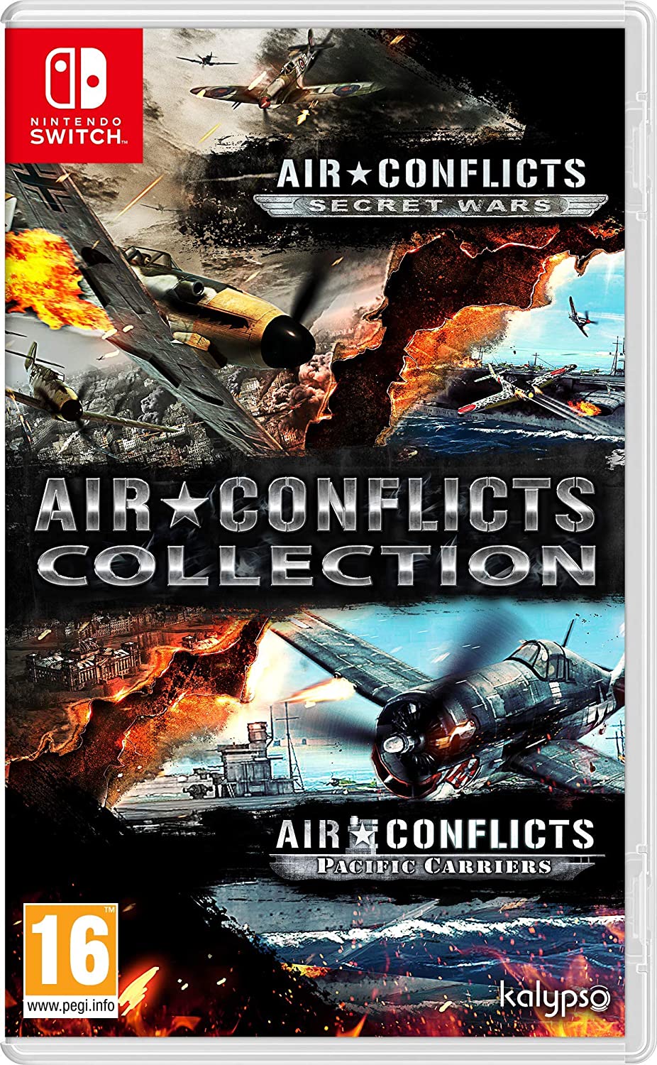 Игра Air Conflicts Collection (NS, полностью на русском языке)