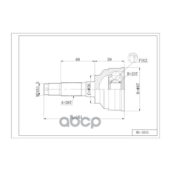 

Шрус Привода Double Force DOUBLE FORCE арт. DFCV095