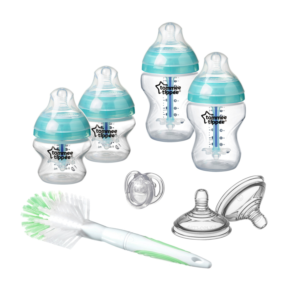 Набор для новорожденного Tommee Tippee Advanced Anti-Colic, голубой