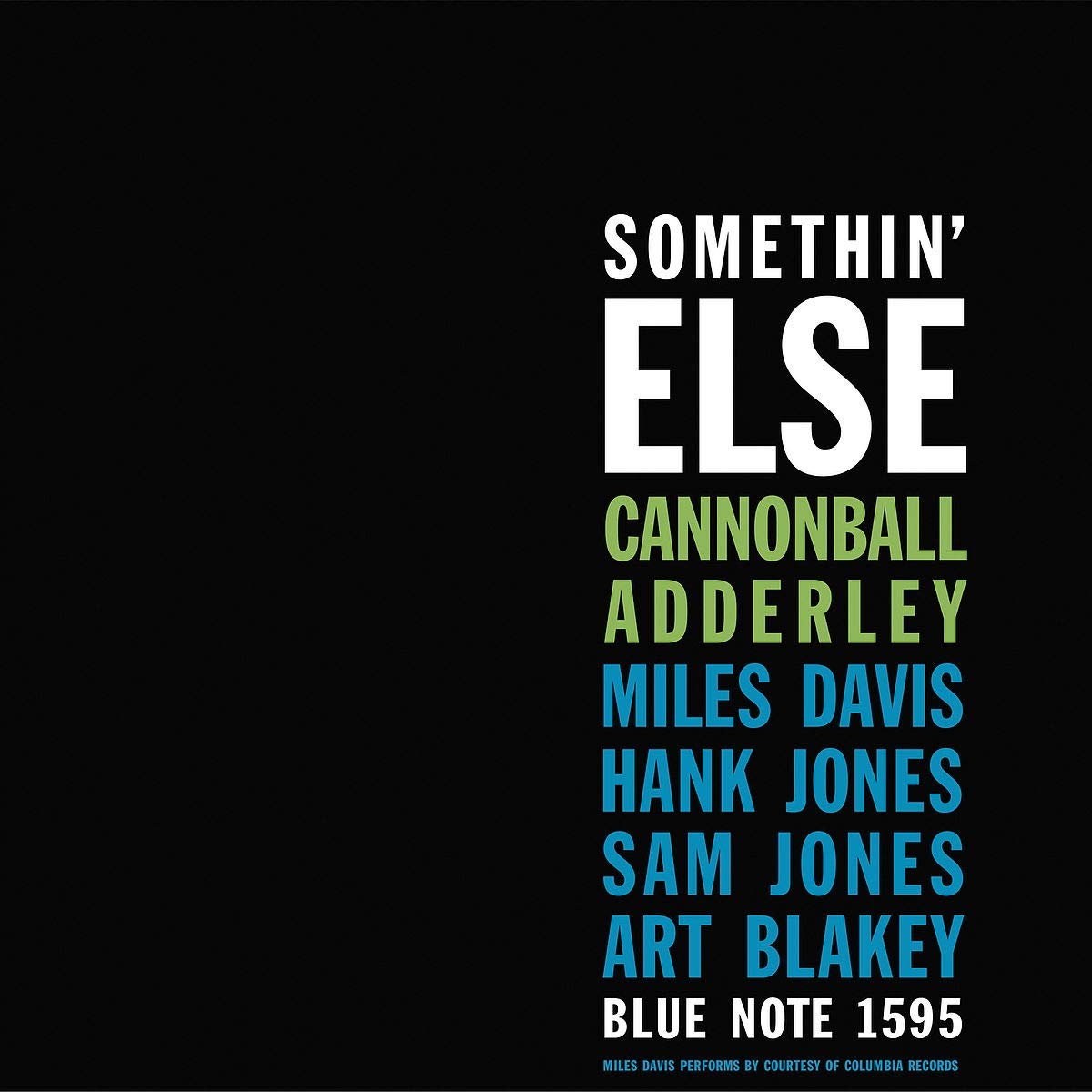 

Cannonball Adderley Somethin' Else