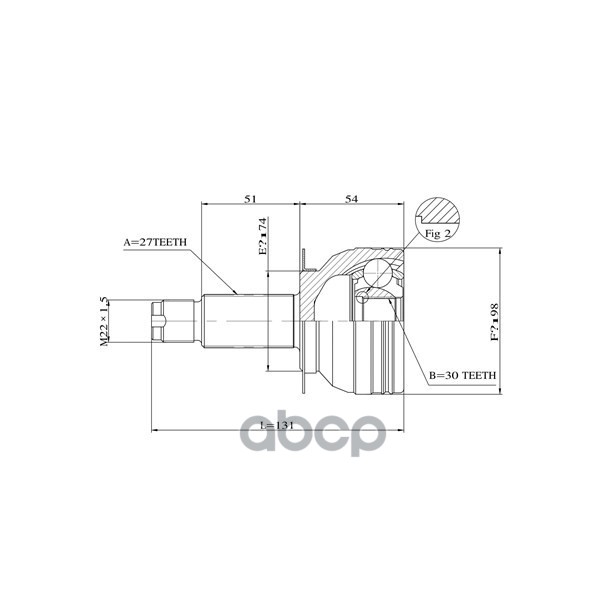 

Шрус Привода Double Force DOUBLE FORCE арт. DFCV0601