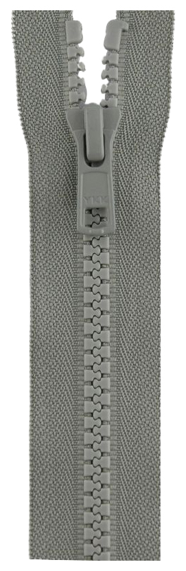 

Застежка-молния YKK 4335956/25, 577 серый тип 5 (5,7мм), разъемная, 25см