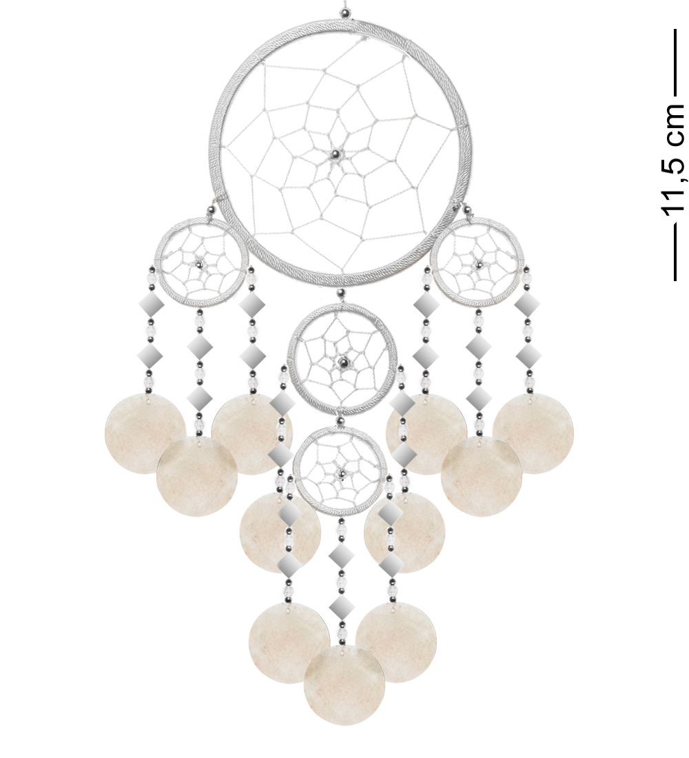 

Ловец снов Decor and Gift 11,5 см 56-021-03, Белый