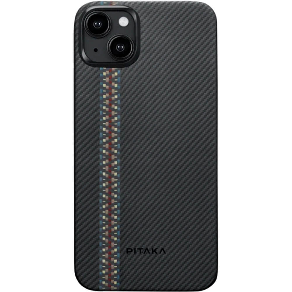 Чехол Pitaka Fusion Weaving MagEZ Case 4 с Magsafe для iPhone 15 кевлар FR1501 7461₽