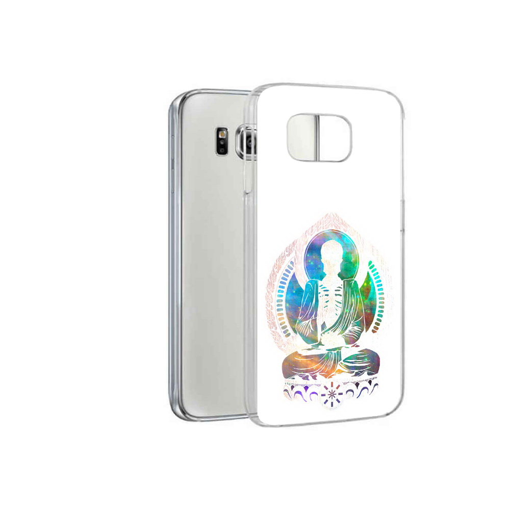 

Чехол MyPads Tocco для Samsung Galaxy S6 умный скелет (PT12300.506.653), Прозрачный, Tocco