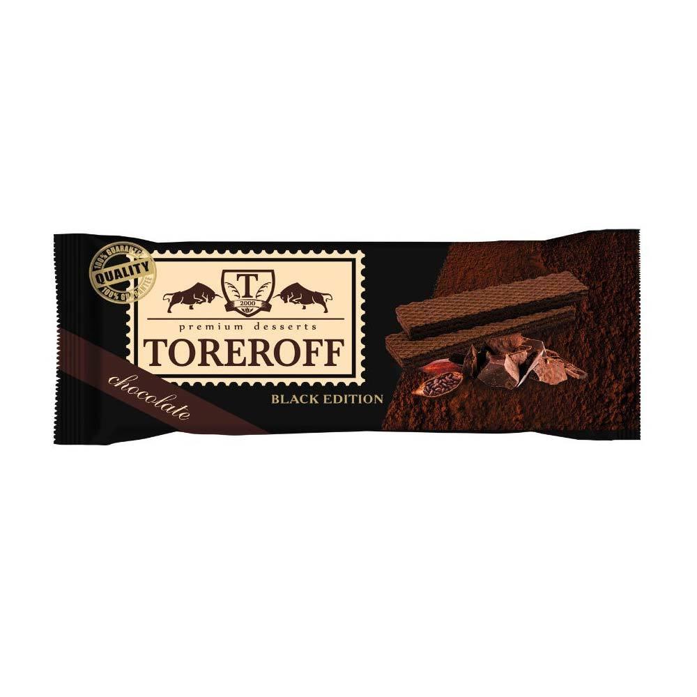 фото Вафли toreroff black edition шоколадные 160г