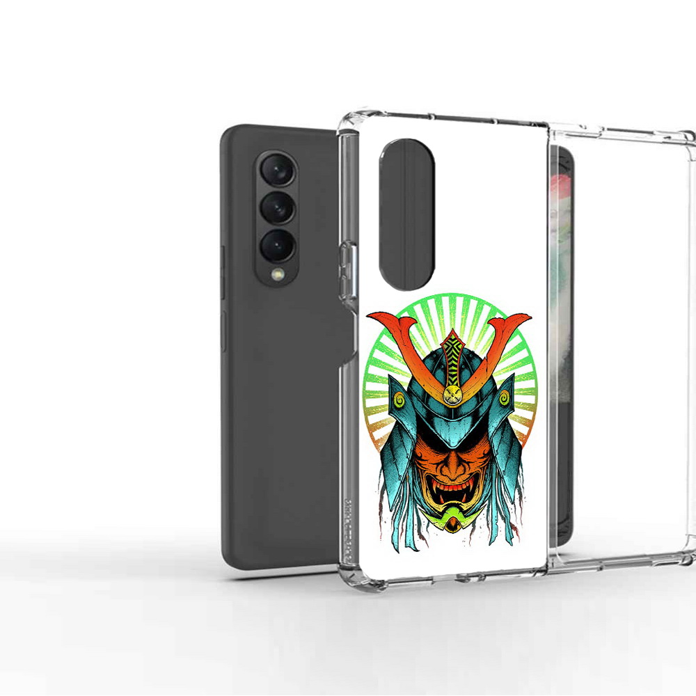 

Чехол MyPads Tocco для Samsung Galaxy Z Fold 3 ешимитсу рисунок, Прозрачный, Tocco